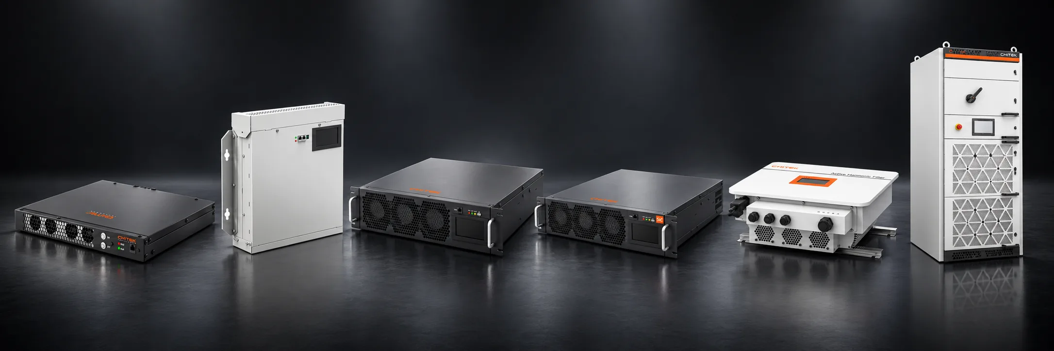 最全产品系列——AHF、SVG 与 ASVG，208V 至 800V，IP20 至 IP65